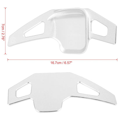 Silver Tone Steering Wheel Shift Paddle for BMW F22/F23/F30/F31/F33/F34