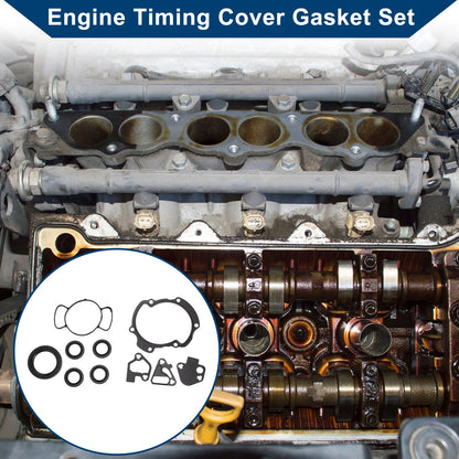 Engine Timing Cover Gasket Set for Cadillac ATS 3.6L (2013) TCS46108