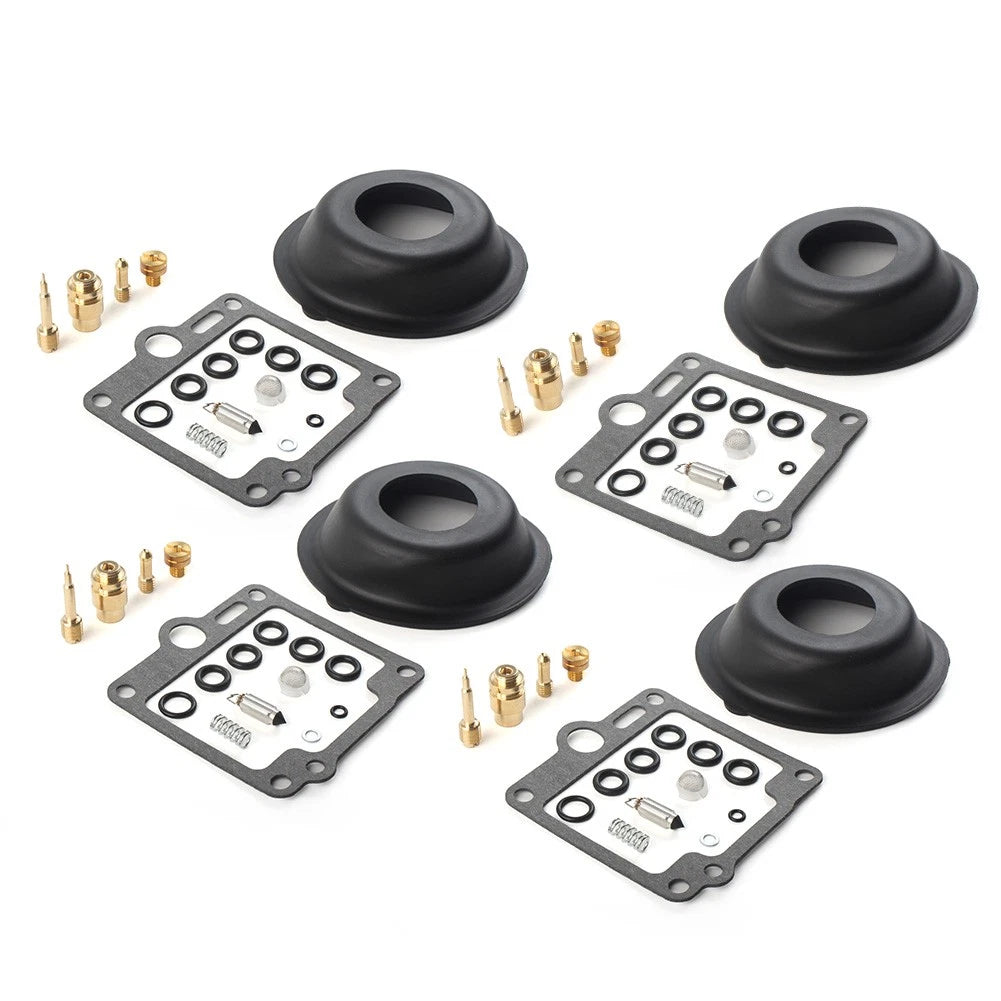 Set of 4 Carburetor Repair Rebuild Kits for Yamaha XJ750 Maxim (1985)