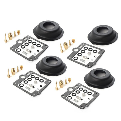 Set of 4 Carburetor Repair Rebuild Kits for Yamaha XJ750 Maxim (1985)