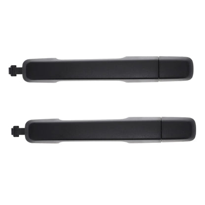 2x Rear LH+RH Textured Black Outer Door Handle for Isuzu D-Max (2012–2020)