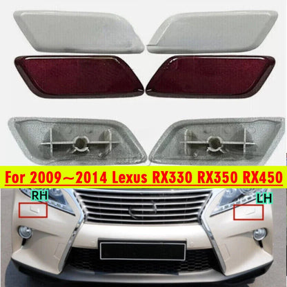 Headlamp washer spray nozzle cover for Lexus RX330 RX350 RX450 (2009–2014)