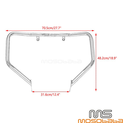 Motorcycle Engine Guard Bumper Crash Bar for Harley Sportster S (2021-2023)