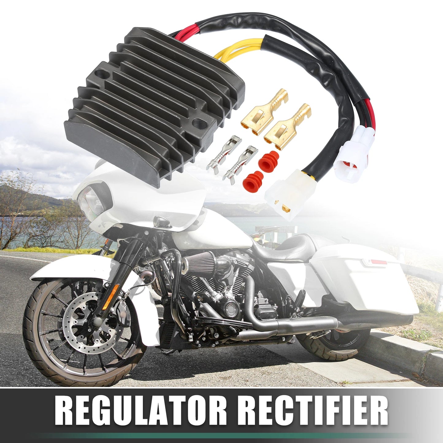 Set of 1 Motorcycle Regulator Rectifier for Suzuki GSXR 750 (2006–2009, 2011–2017)