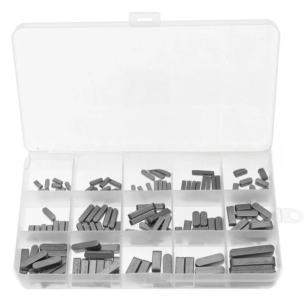 175 x Parallel Drive Shaft Key Stock Set Carbon Steel for Technical Use