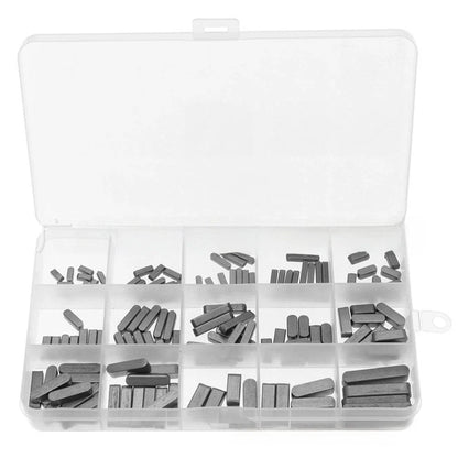 175 x Parallel Drive Shaft Key Stock Set Carbon Steel for Technical Use