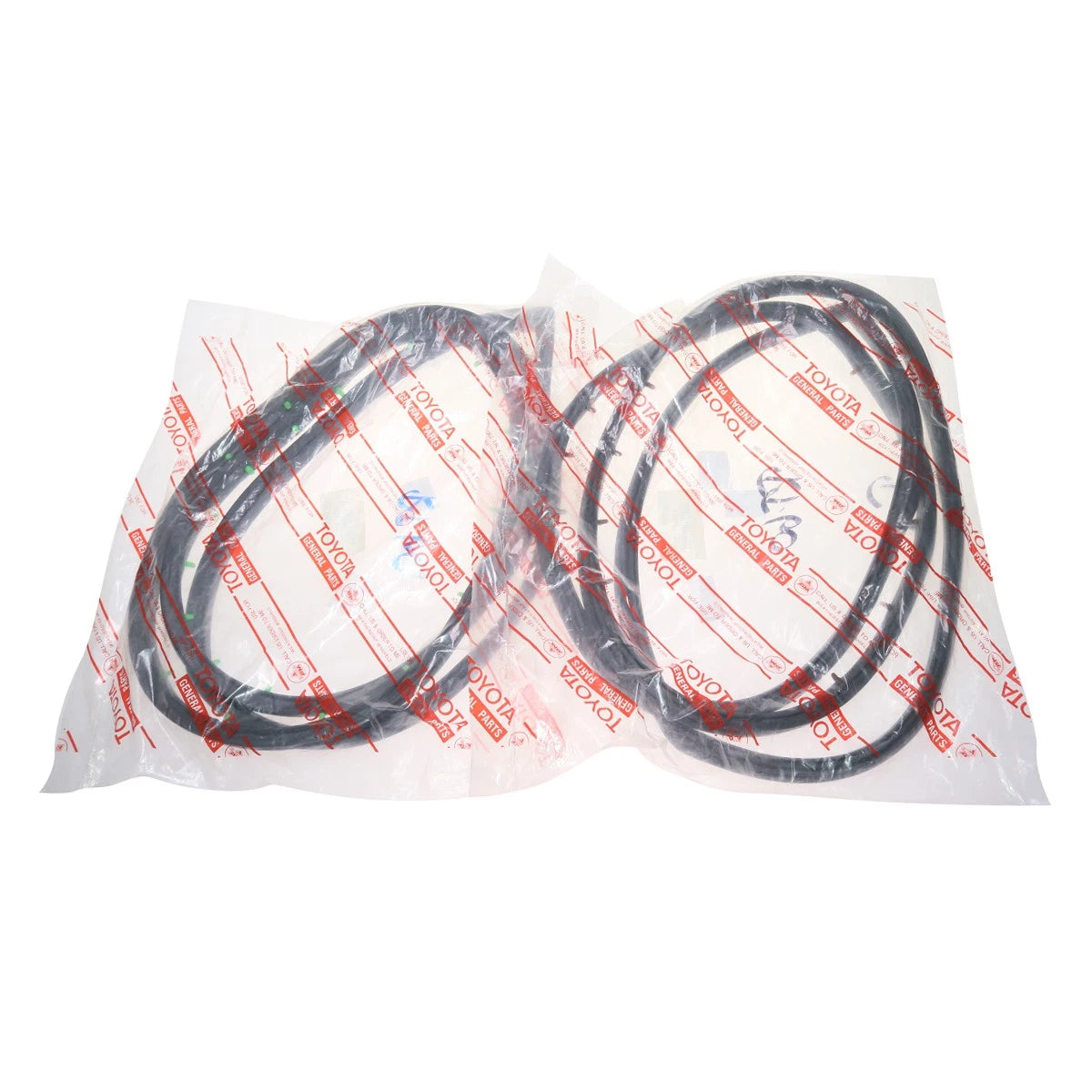 Front Door Weatherstrip Pair for Toyota Corona Mark II (1968–1972)