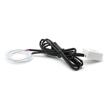 80MM RGB COB LED Halo Rings for Car Headlight Angel Eyes