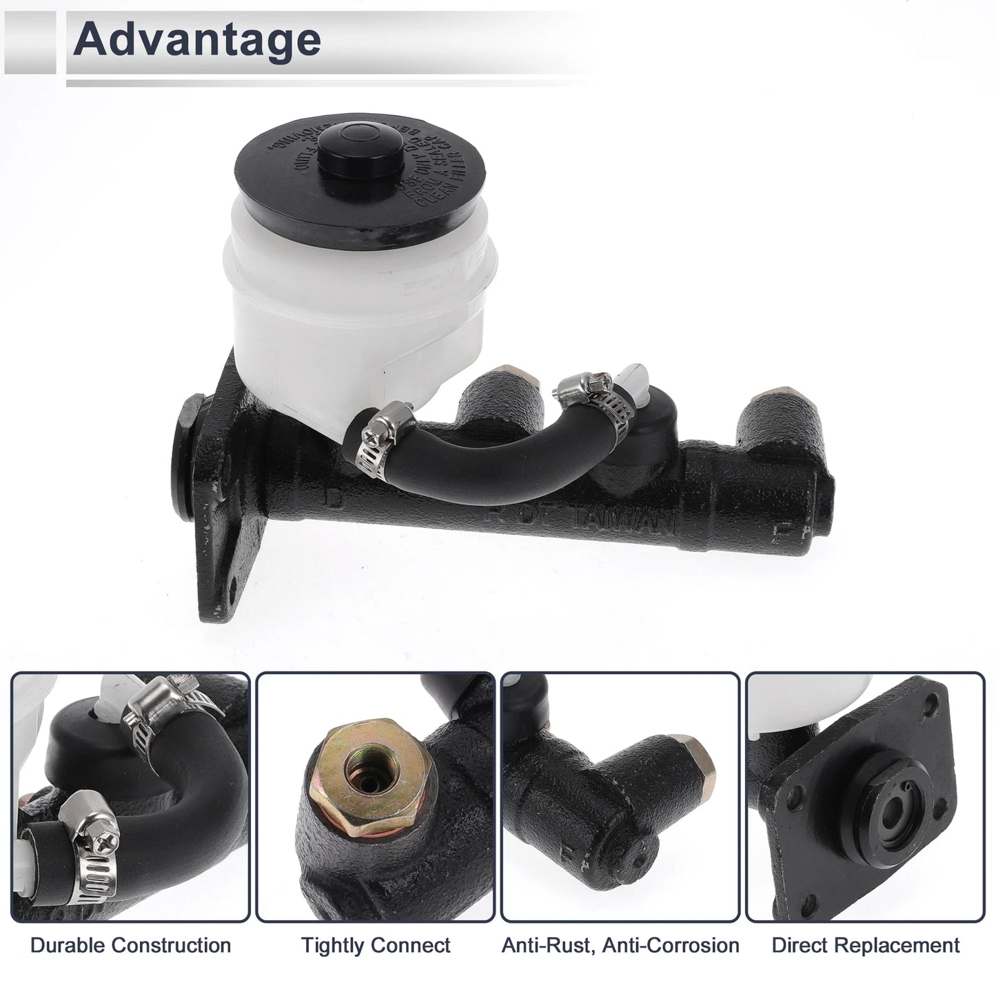 Brake Master Cylinder with Reservoir No. 4720160120 for Toyota Land Cruiser (1982–1996)