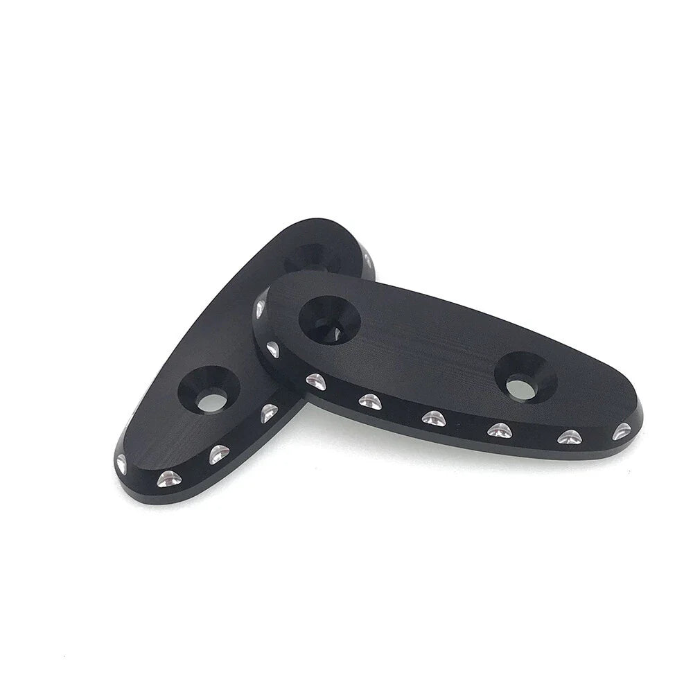 Right & Left Mirror Hole Covers for Suzuki Hayabusa GSX1300R (2008-2023)