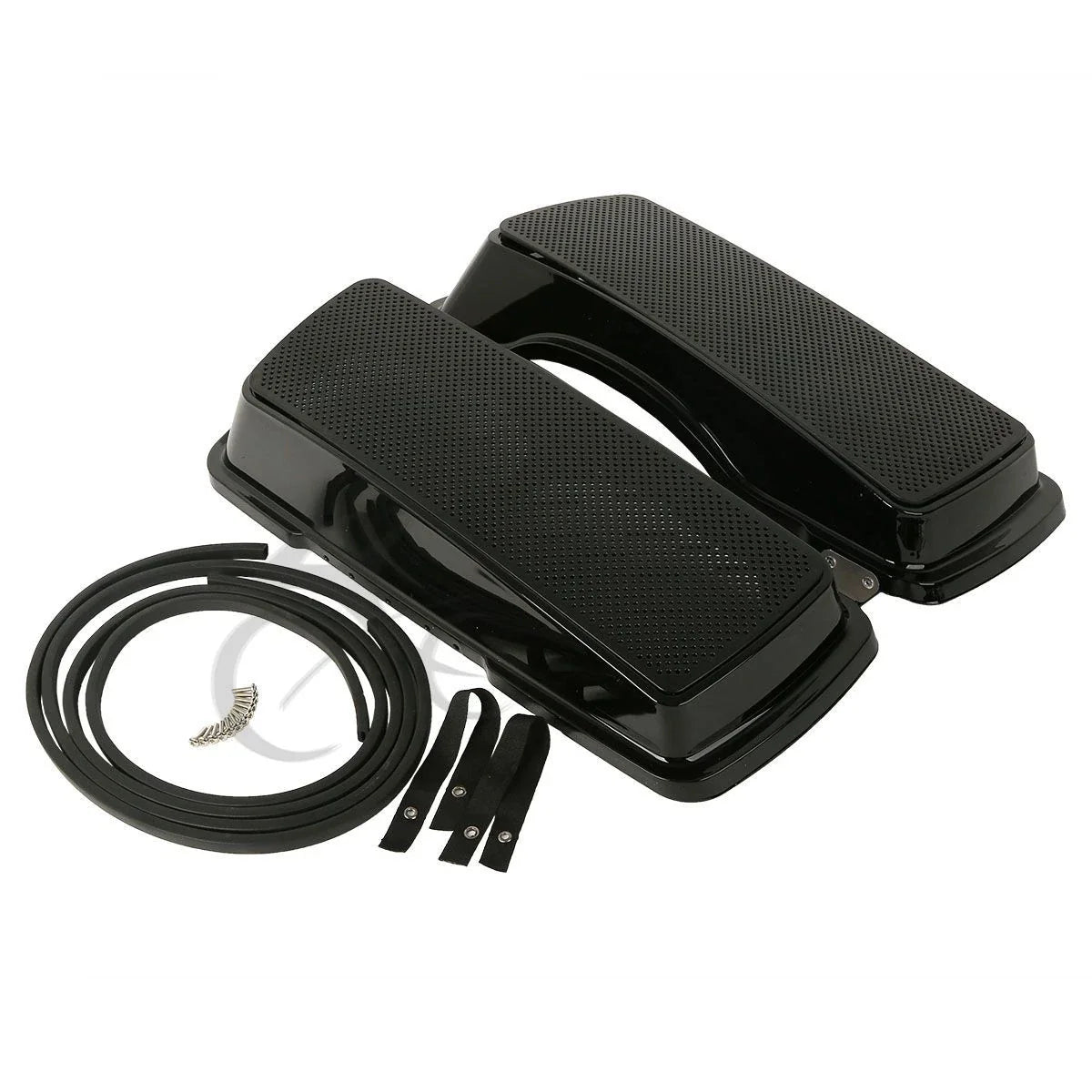 Dual 6x9'' Saddlebag Speaker Lids for Harley Electra Street Road Glide (93-13)