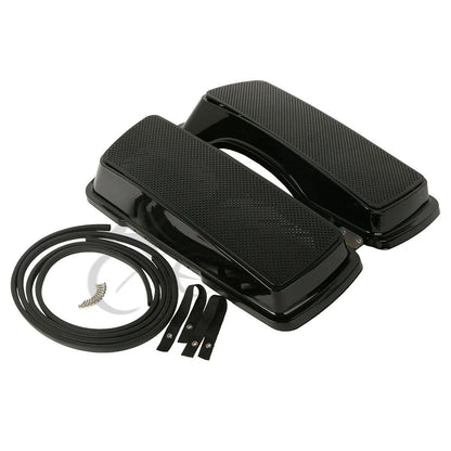 Dual 6x9'' Saddlebag Speaker Lids for Harley Electra Street Road Glide (93-13)