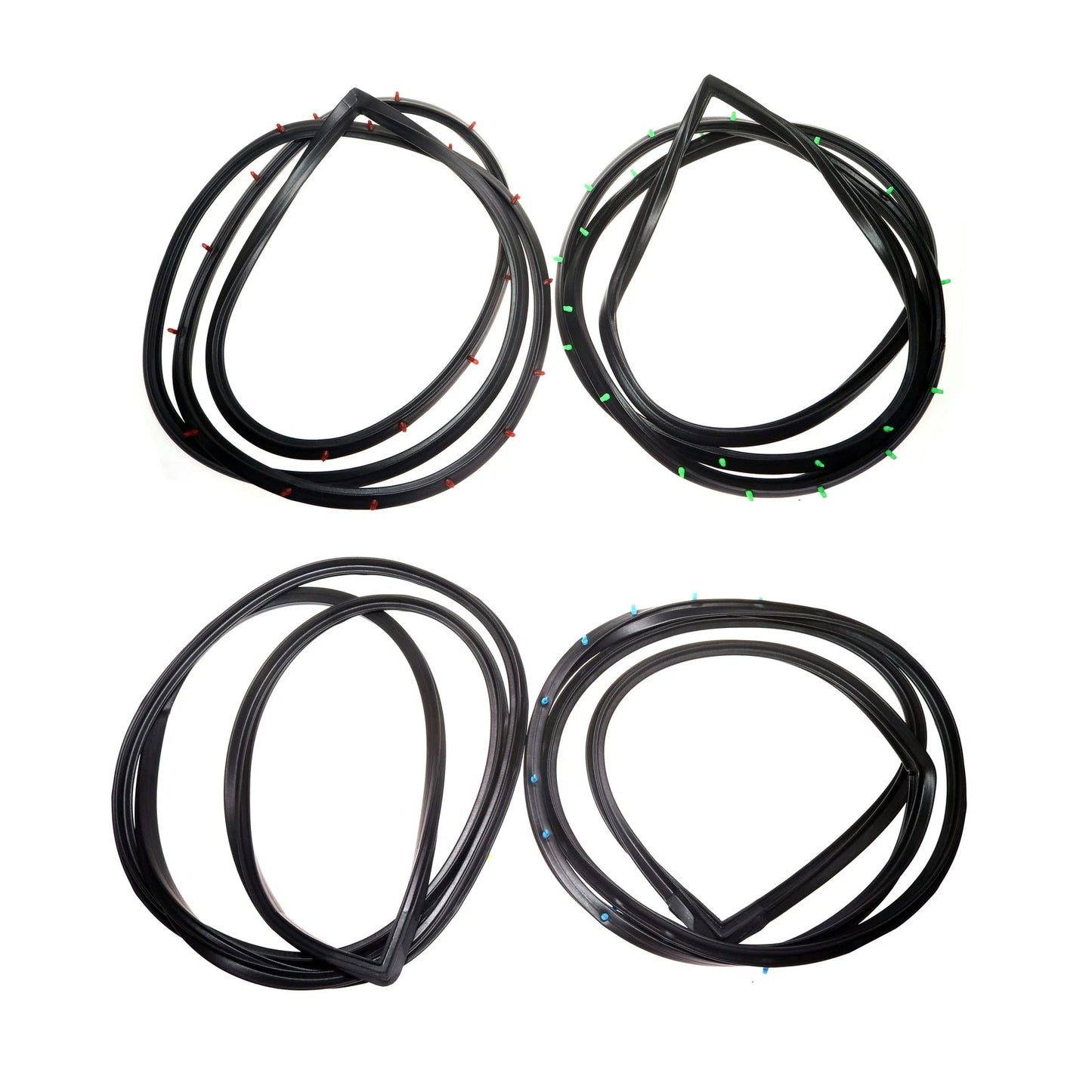 Set of 4 Weatherstrip for Toyota Crown S60 MS60 MS64 MS65 (1971–1974)