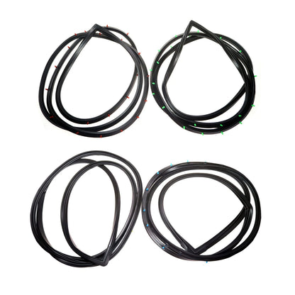Set of 4 Weatherstrip for Toyota Crown S60 MS60 MS64 MS65 (1971–1974)