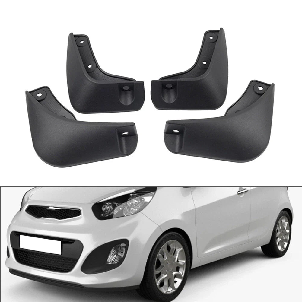 Mud Flaps Splash Guards for Kia Picanto (2011-2018)