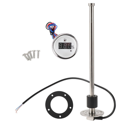 Fuel Sending Unit and Gauge Kit 240-33 Ohm for Boat Car Truck