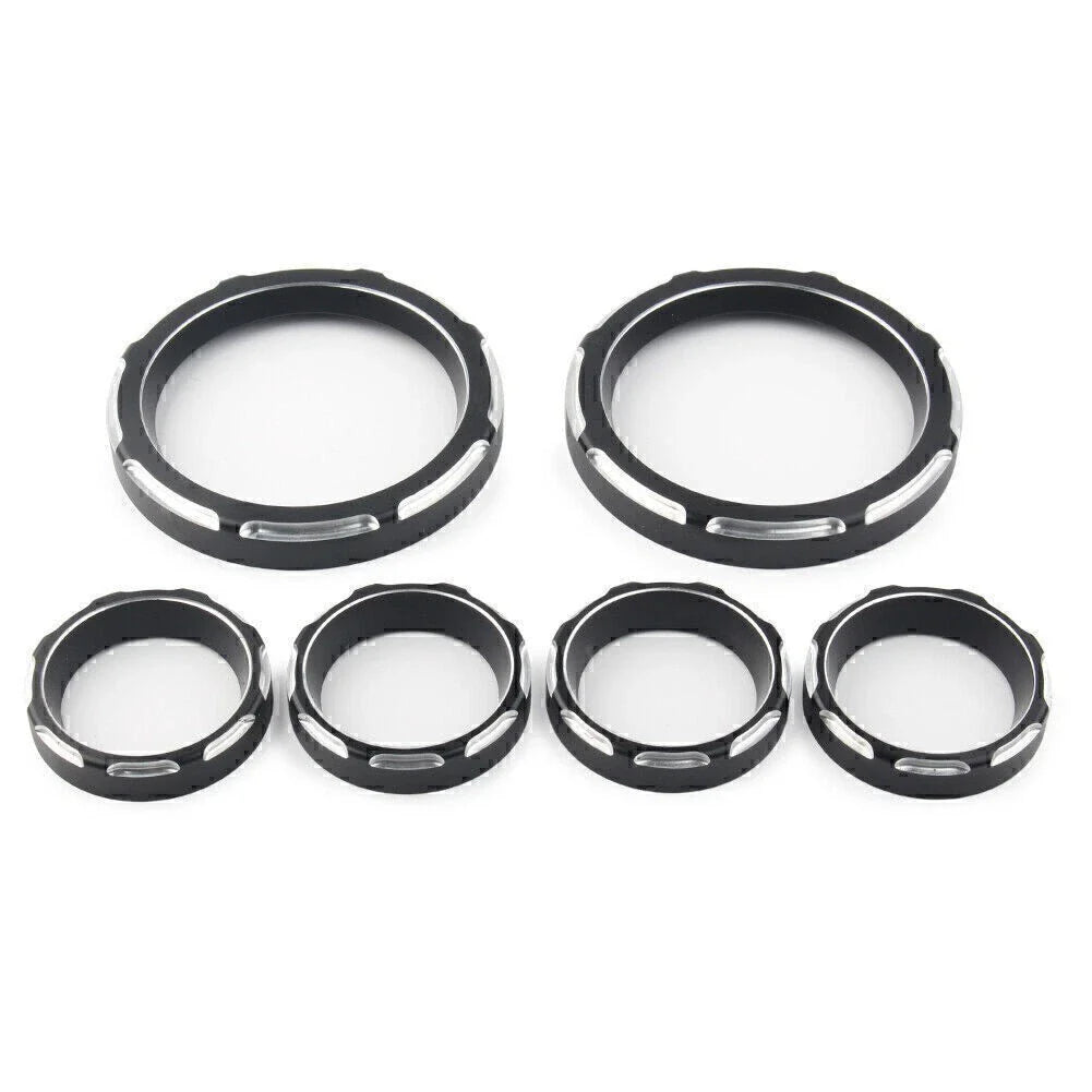 CNC Cut Speedometer Board Bezel for Harley Touring FLHT FLHX (1996-2013)