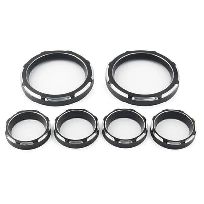 CNC Cut Speedometer Board Bezel for Harley Touring FLHT FLHX (1996-2013)