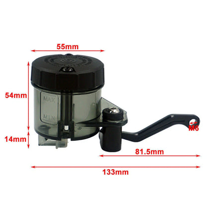 Universal Moto Front Brake Clutch Fluid Reservoir Cup for Motorcycle