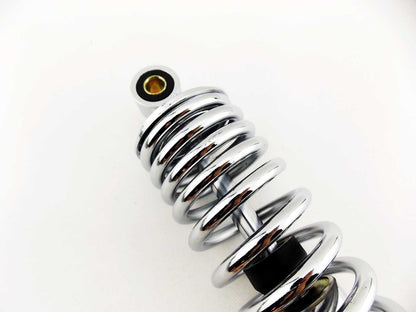 Set of 2 Chrome Rear Shock Absorbers for Yamaha XT500 (1977–1981)