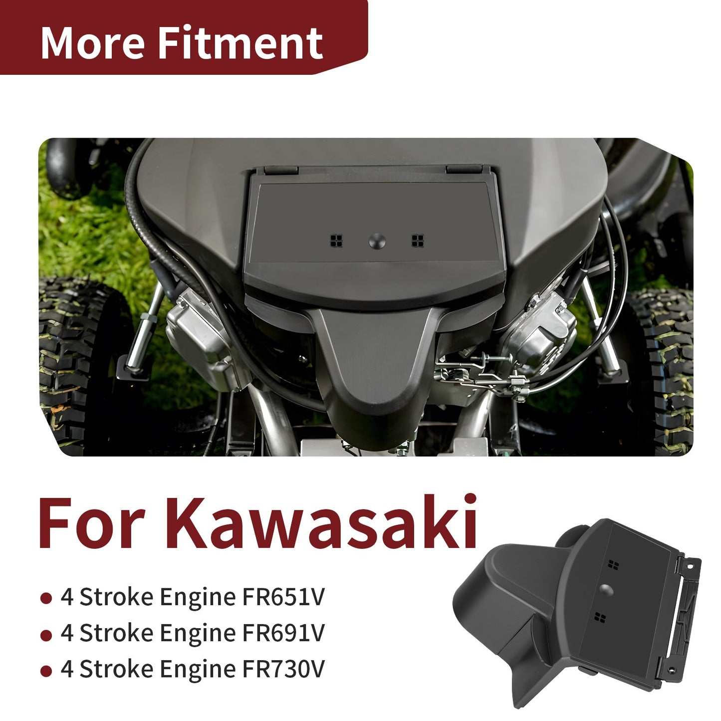 Air Filter Cover for Kawasaki 4 Stroke Engine (FR651V, FR691V, FR730V)