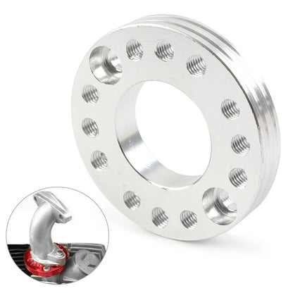 CNC Adjuster Carburetor Inlet Manifold Spinner Plate 28MM for Pit Dirt Bike Quad