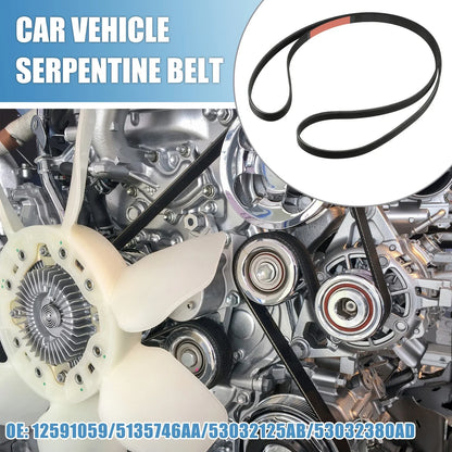 Serpentine Belt for Chevrolet Corvette 5.7L (2005-2013)