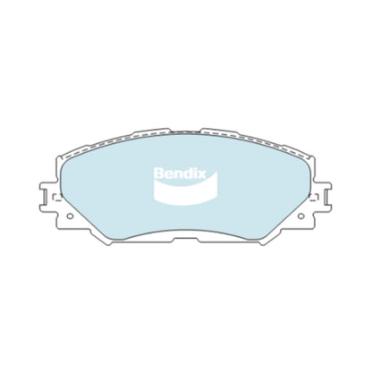 Set of 4 Front Disc Brake Pads for Toyota Rukus (2010–2016)