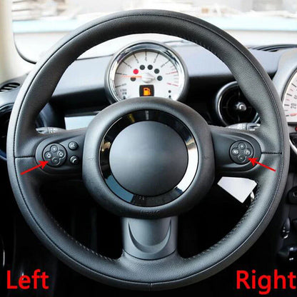 Steering Wheel Multi-Function Control Switch Cover for BMW MINI Cooper (2007-2015)