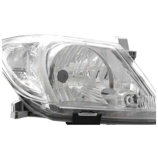 LH+RH Clear HeadLights Pair for Toyota Hilux (2008–2011)