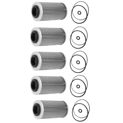 Set of 5 Oil Filters for Sea-Doo GTI RXT RXP GTX (130hp 300hp)