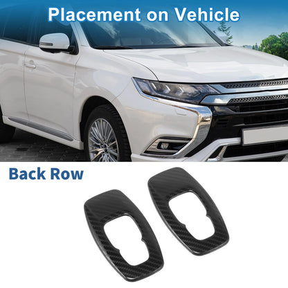 2 Pcs Headlight Trim Bezel for Mitsubishi Outlander (2022–2024)
