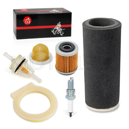 Air Filter Oil Filter Spark Plug Kit for Yamaha Raptor 350 (2004–2013)