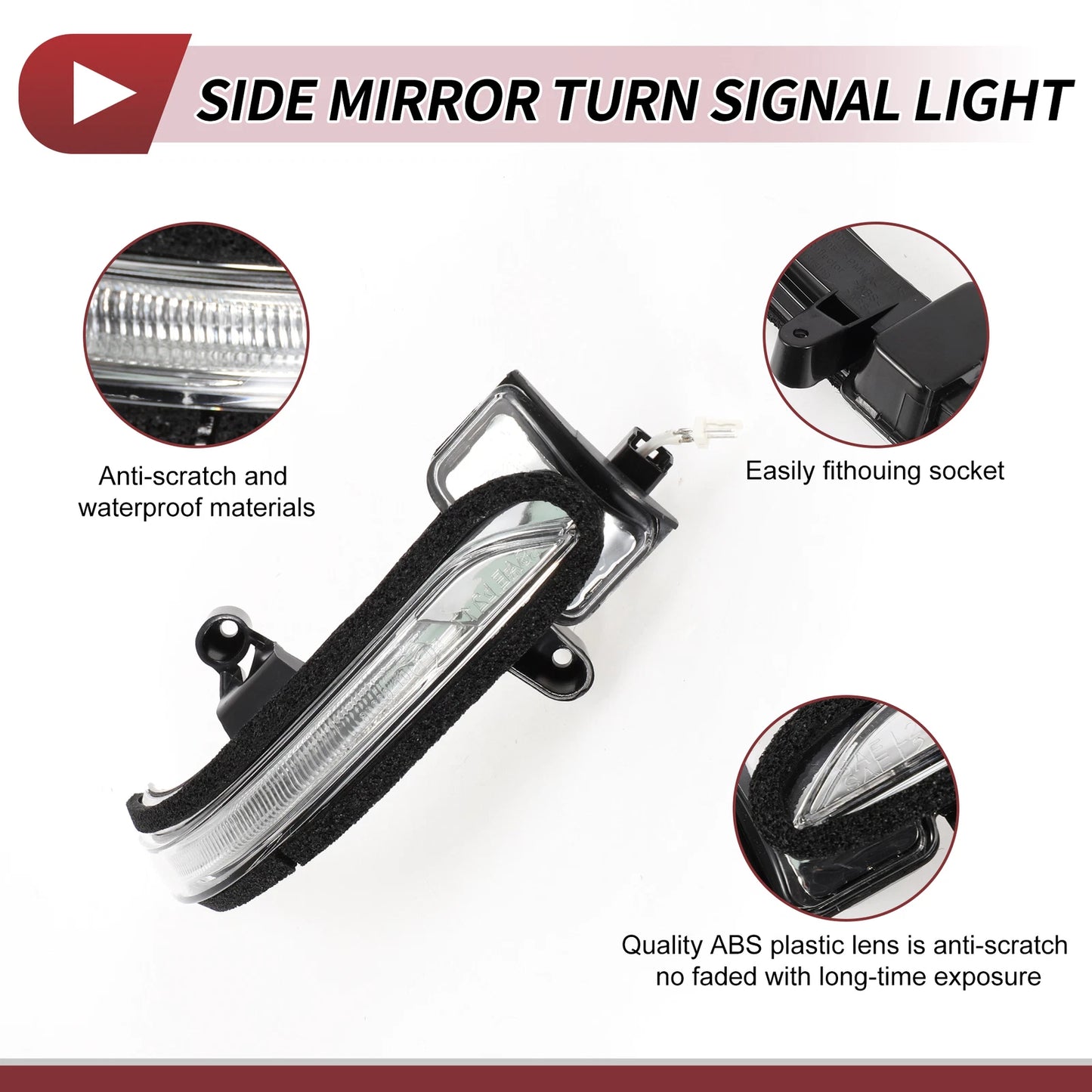 LED Turn Signal Light for Hyundai Accent (2018–2020) Right