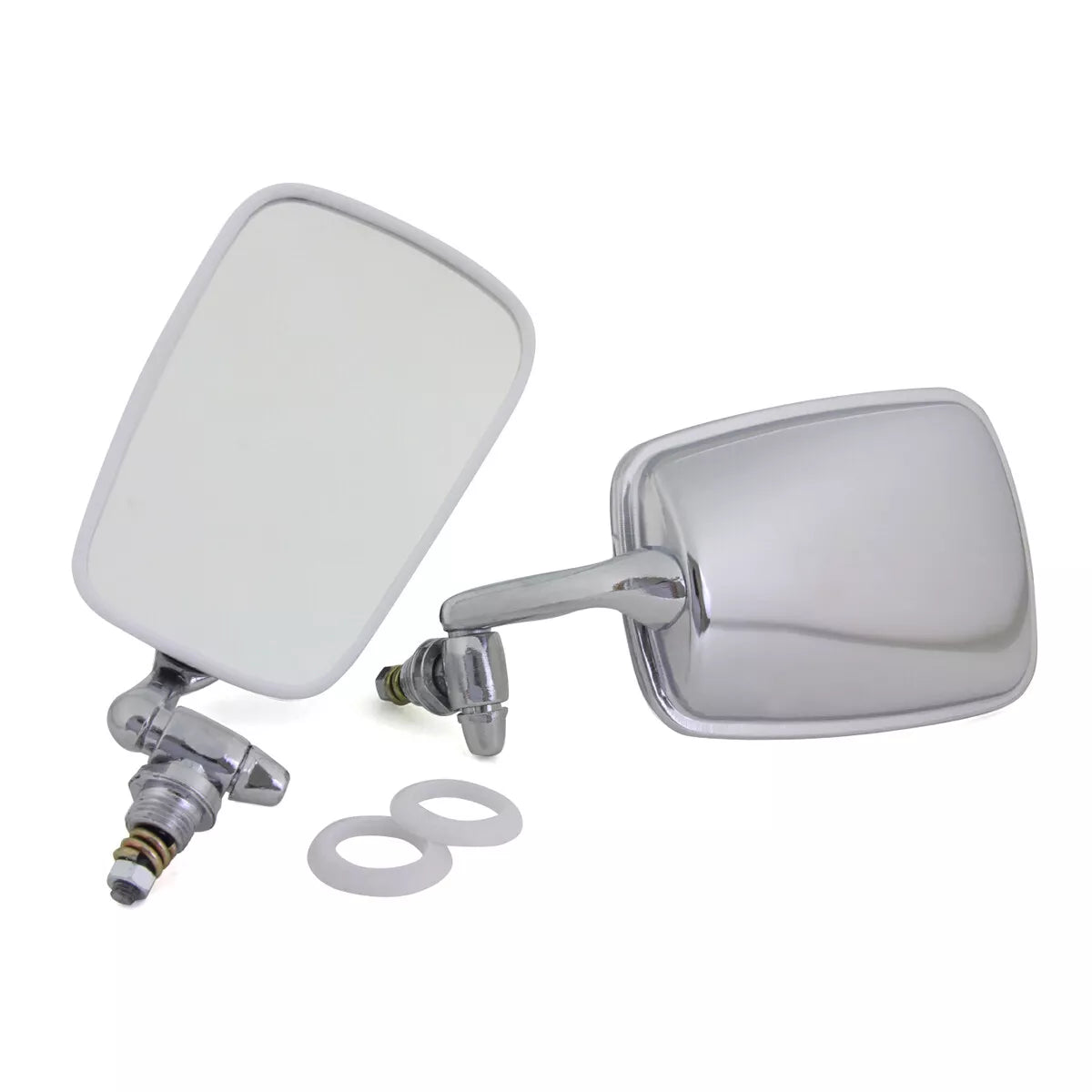 Chrome Door Mirrors for Volkswagen Beetle Bug Style 1960-1979