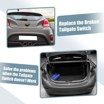 Trunk Tailgate Handle Release Switch for Honda CR-V (2012-2016) Black