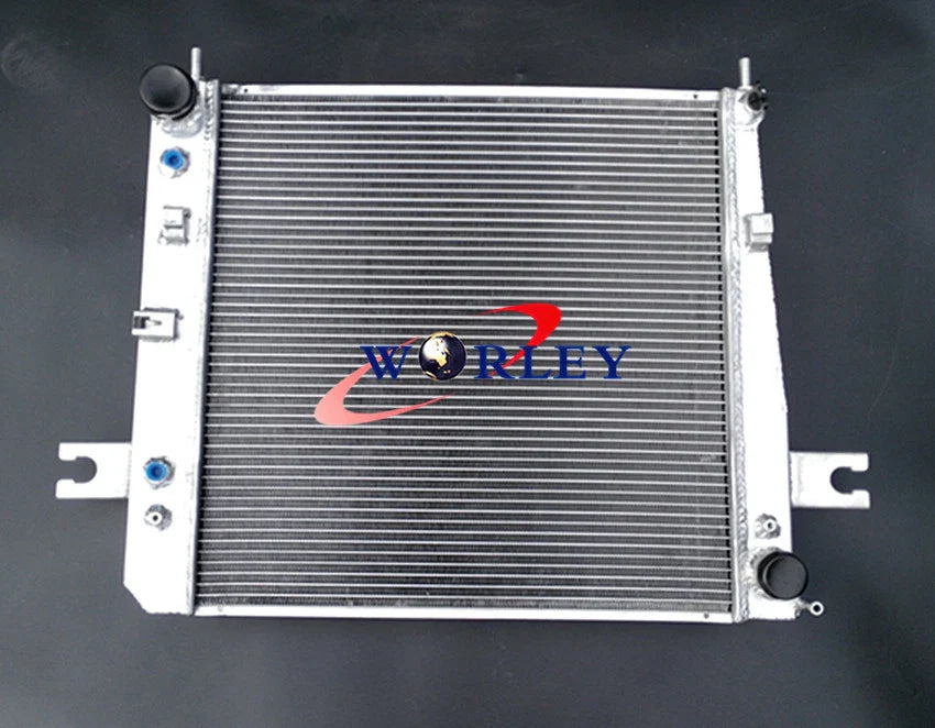 Aluminum Radiator & Fan for Jeep Cherokee Liberty KJ 3.7L V6 (2001-2008)