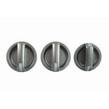 3pc Heater Fan Temp Control Knobs for Mazda BT-50 (2006–2011)