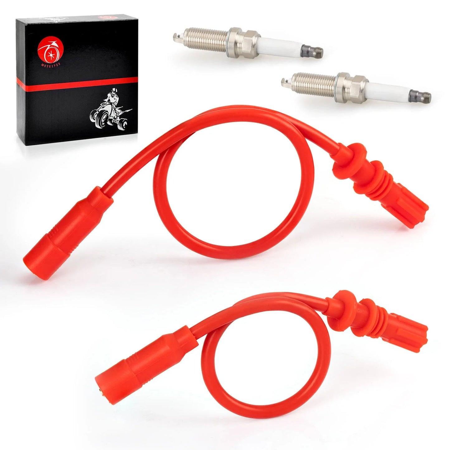 Spark Plug & Wire Cap for Polaris Scrambler Sportsman 850 (2012–2014)