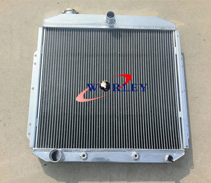 Aluminum Radiator with Fan for Ford F-Series F100 F250 F350 (1953–1956)