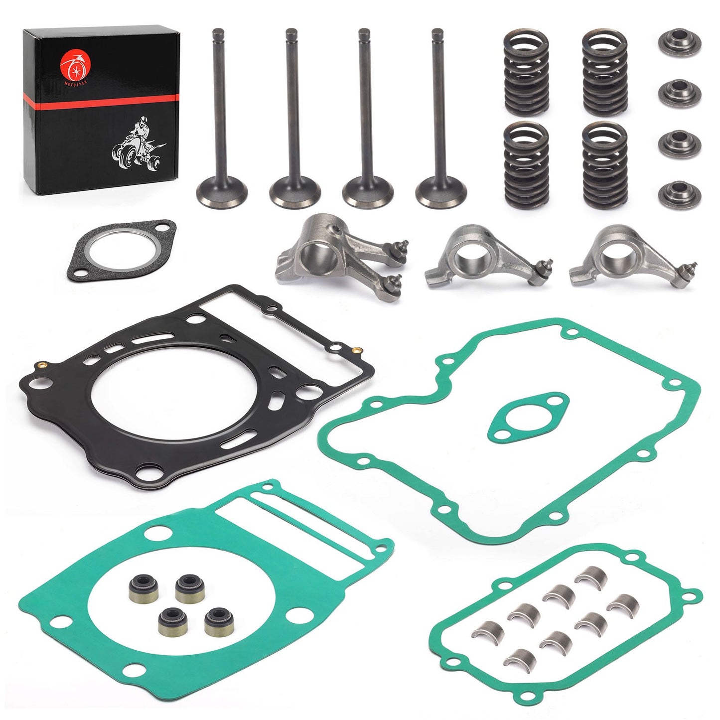 Rocker Arm and Valve Gasket Kit for Polaris Sportsman 400 450 500 (2000–2007)