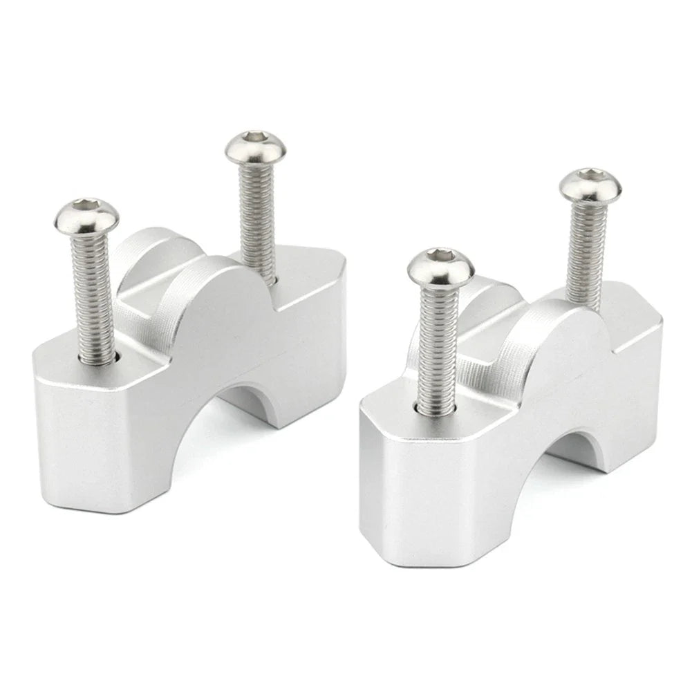 Handlebar Riser Clamp for BMW R 1300 GS (2023-2024) Silver