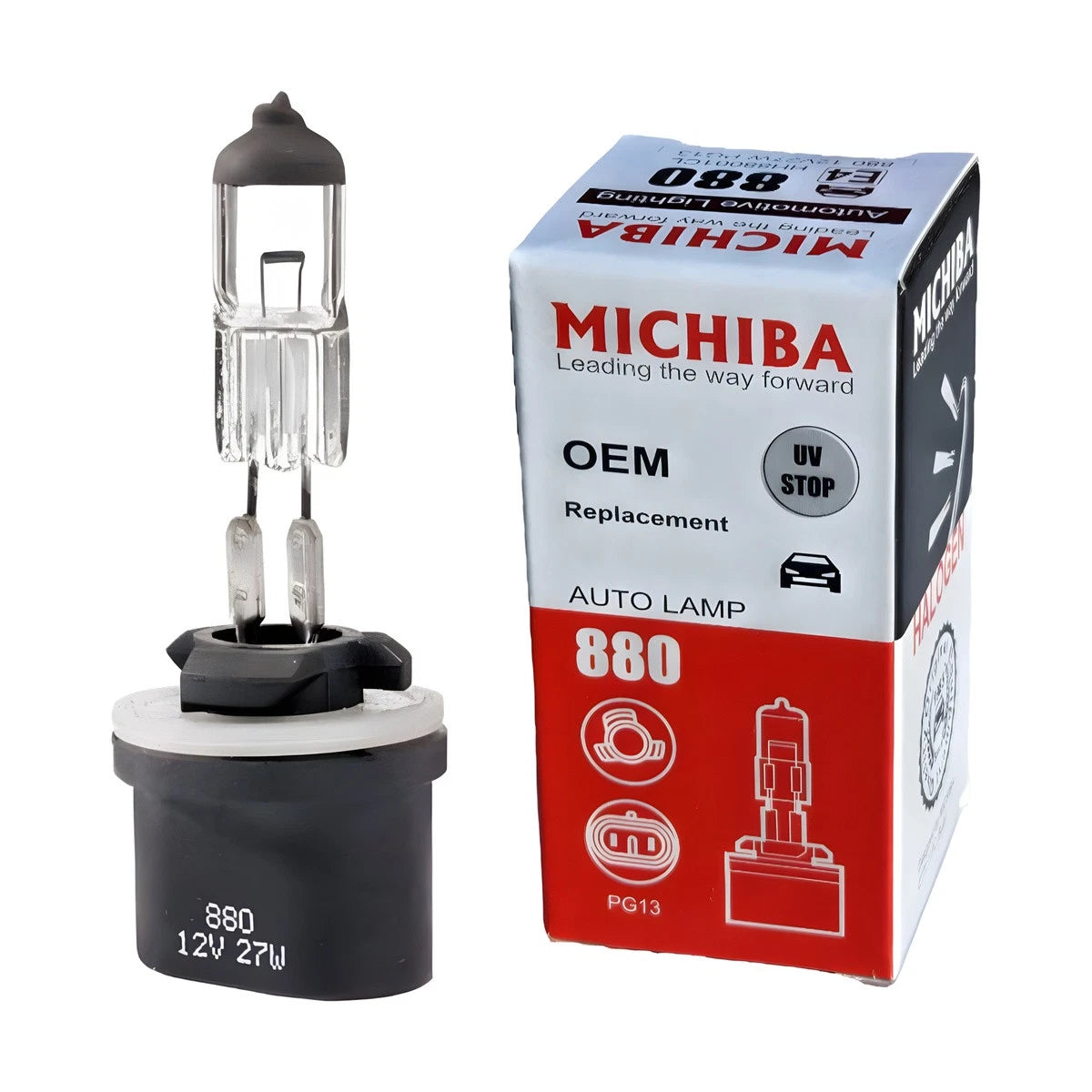 880 Halogen Fog Light Bulb for Cars (12V 27W)