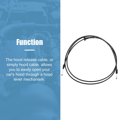 Hood Release Cable for Ford F-150, Expedition, Navigator (1997–2021)