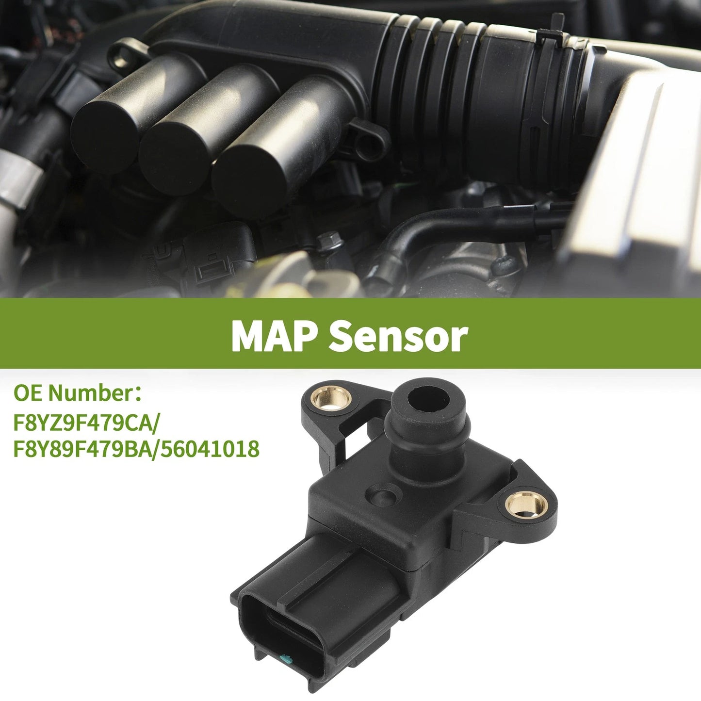Manifold Pressure Sensor for Jeep Grand Cherokee 4.0 (2000–2003) No.F8YZ9F479CA