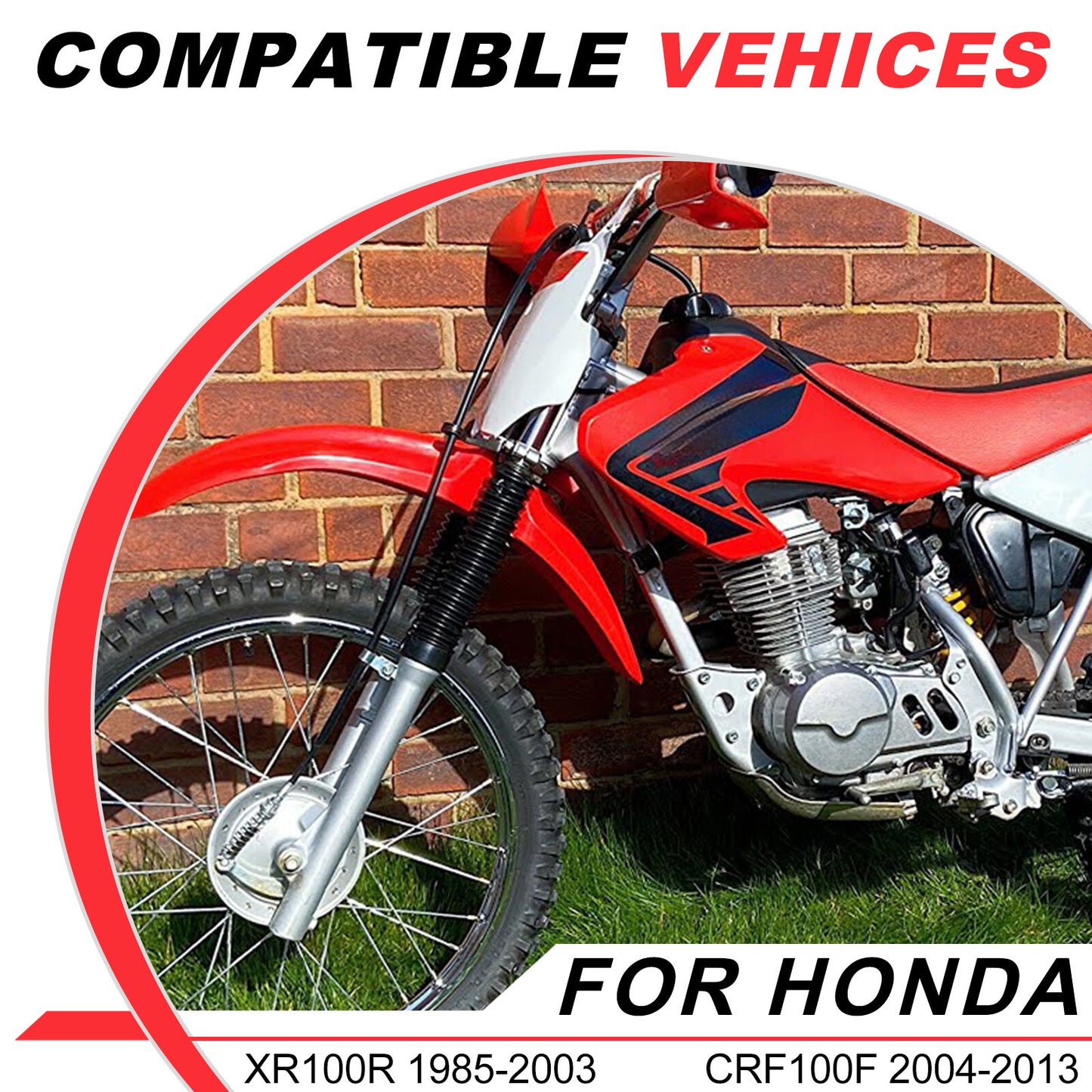 Drive Sprocket Chain Kit for Honda XR100R CRF100F (2000–2023)