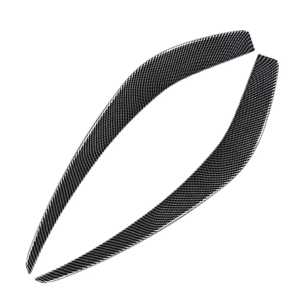 Carbon Fiber Black Front Bumper Side Air Vent Trims for Benz A Class (13-15)