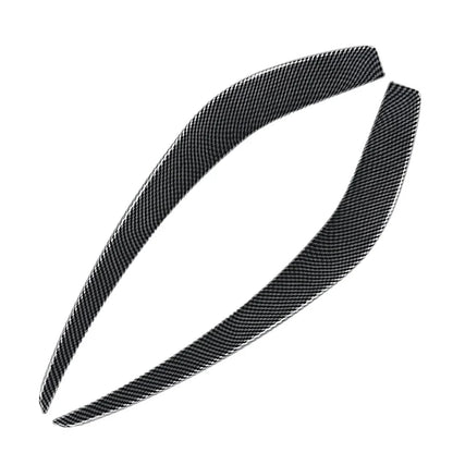 Carbon Fiber Black Front Bumper Side Air Vent Trims for Benz A Class (13-15)