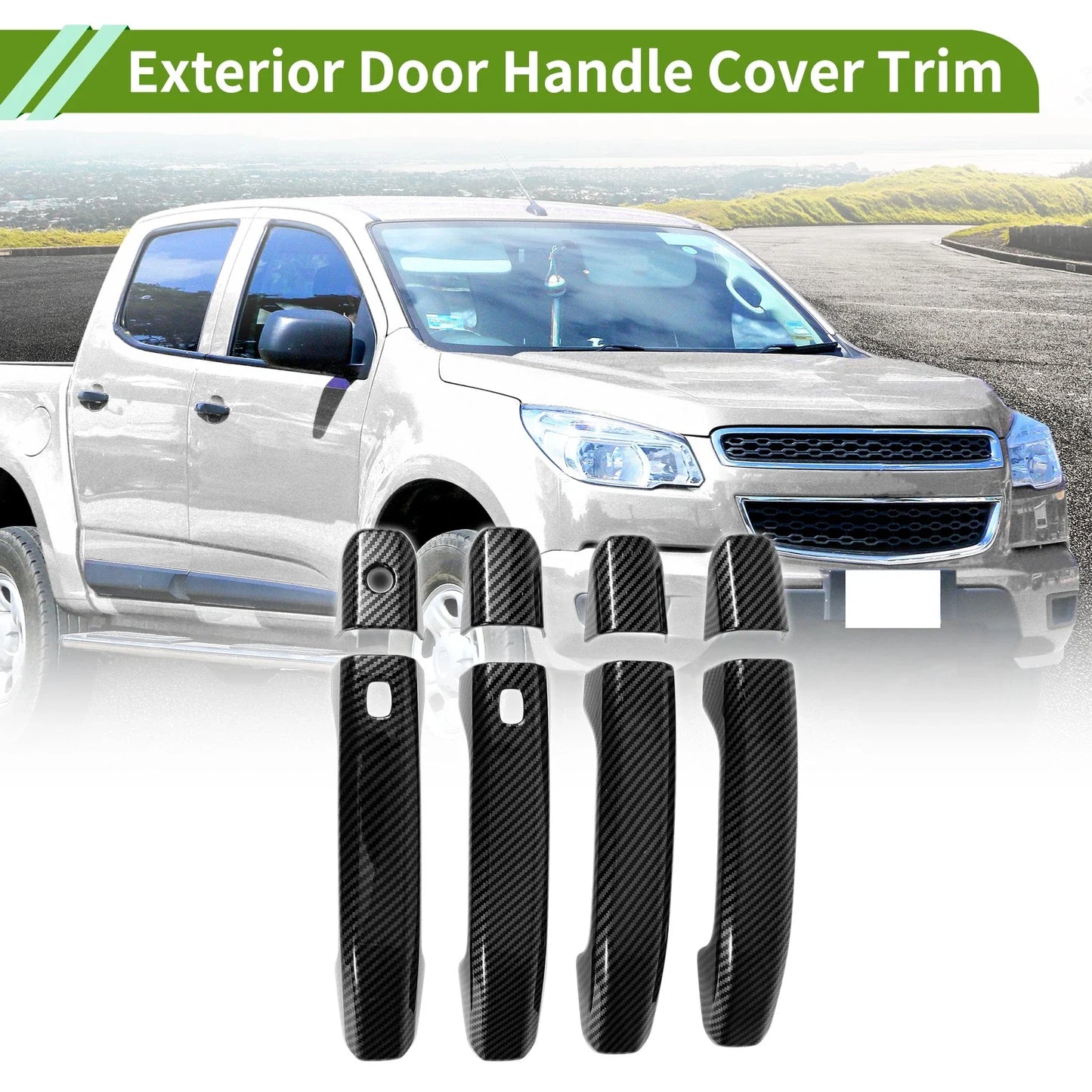 Exterior Door Handle Cover Trim for Chevrolet Colorado (2023-2024) 1 Set