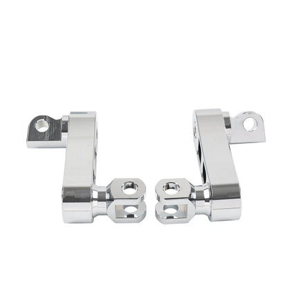 Foot Peg Mount Extensions for Harley Sportster XL883 XL1200 Softail Dyna (2004-2023)